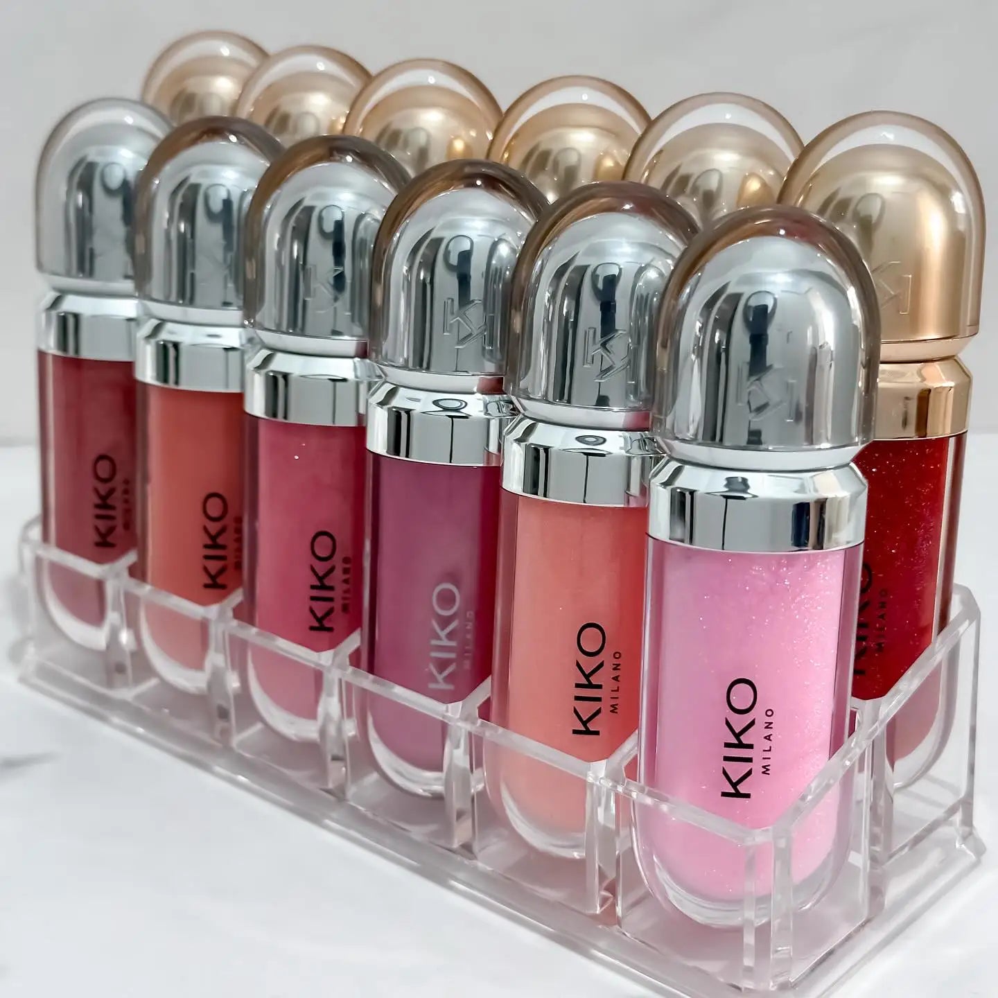 3D Mirror Lip Gloss – Waterproof, Non-Stick Shine