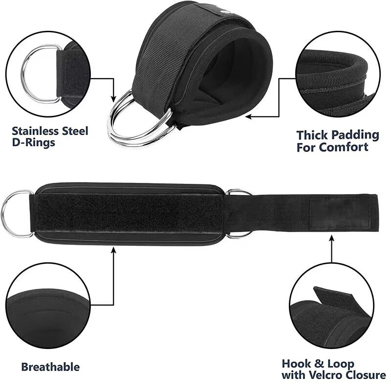 Ankle Straps Resistance Bands Setn
