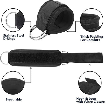 Ankle Straps Resistance Bands Setn