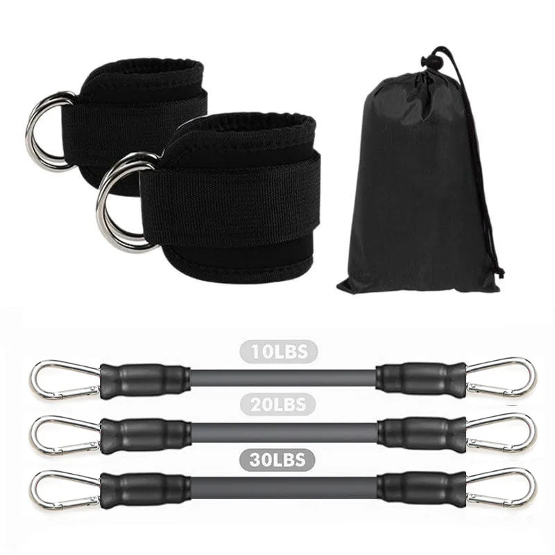 Ankle Straps Resistance Bands Setn