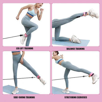 Ankle Straps Resistance Bands Setn