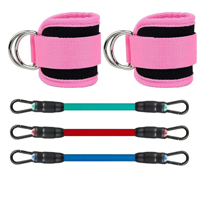 Ankle Straps Resistance Bands Setn