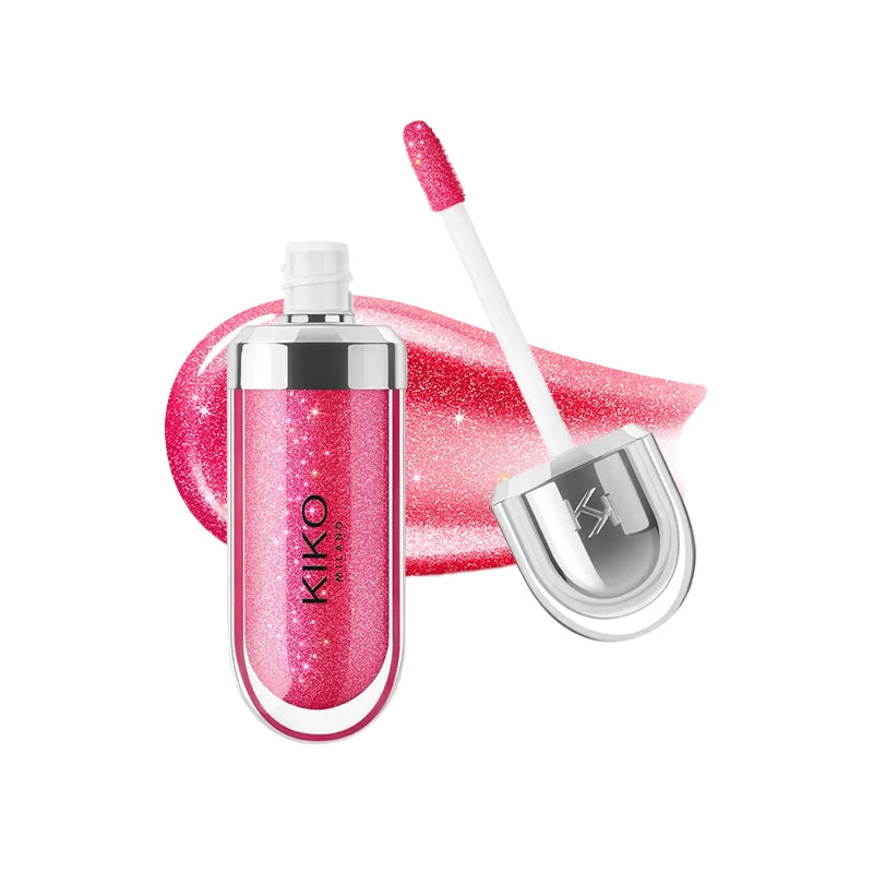 3D Mirror Lip Gloss – Waterproof, Non-Stick Shine