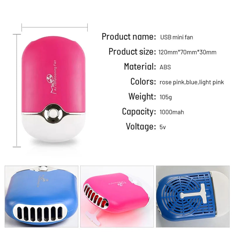 USB Mini Eyelashes Fan Grafting Eyelash Tool Lash Glue Quick-drying Eye Lash Extension Dedicated Dryer Blower Makeup Accessories
