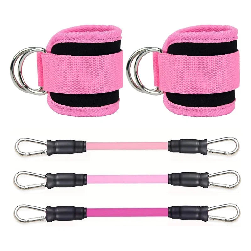Ankle Straps Resistance Bands Setn