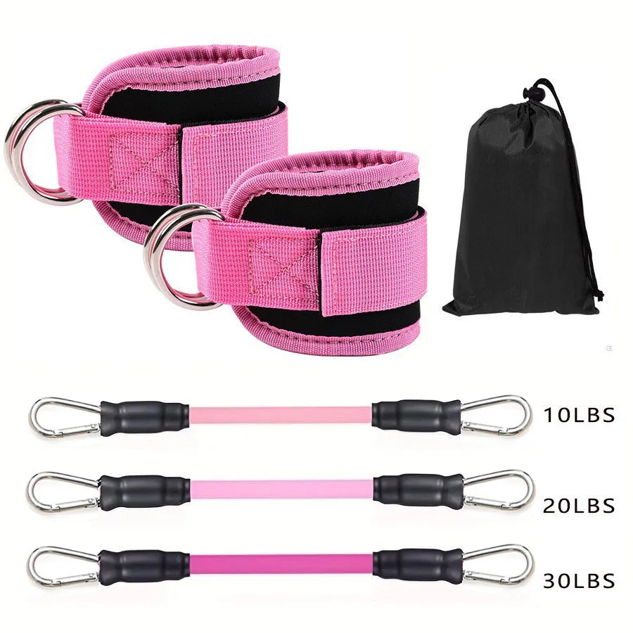 Ankle Straps Resistance Bands Setn
